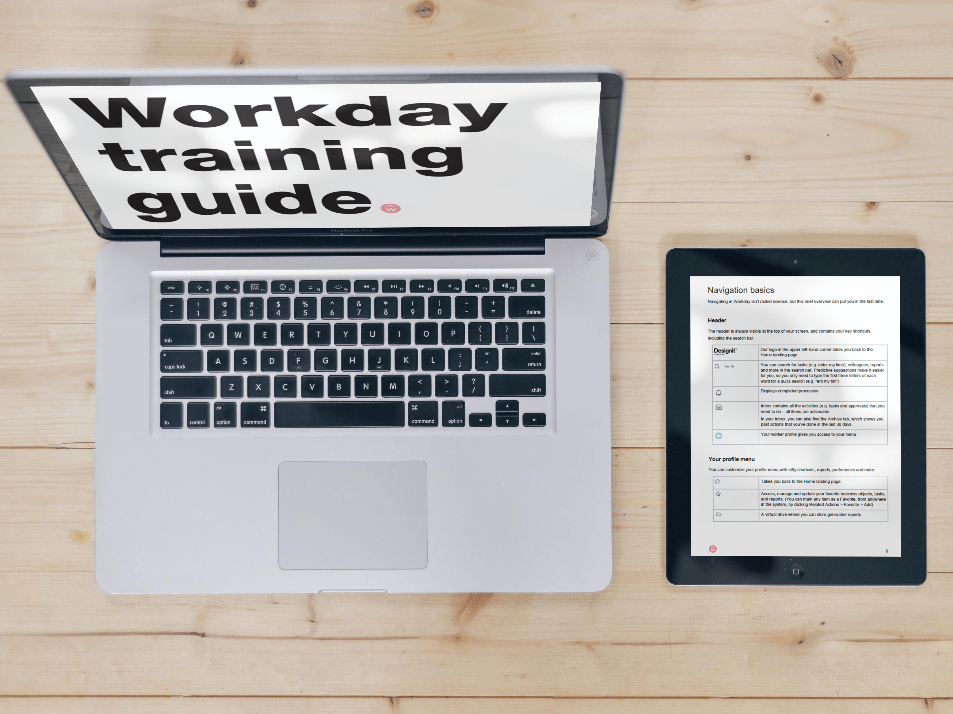 Workday training guide for advanced users, such as our operations team